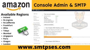 Amazon SES SMTP and Admin Console