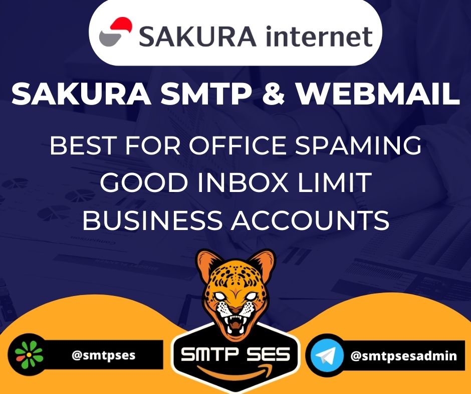 Sakura Smtp and Webmail